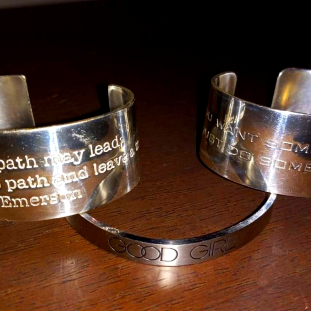 Silver Cuff bracelets